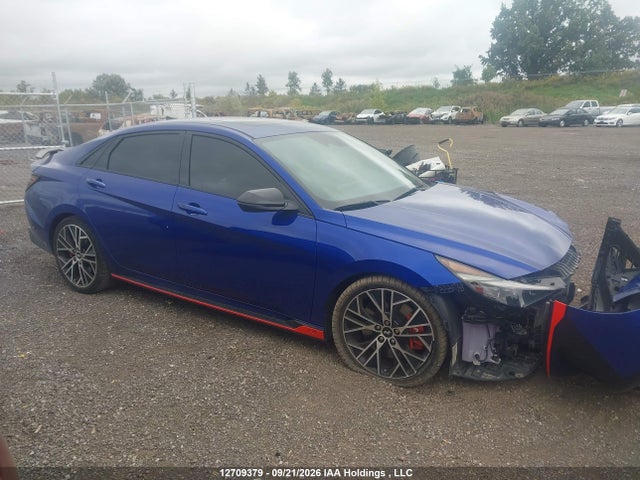2023 Hyundai Elantra N მანქანა იყიდება აუქციონზე, vin: KMHLW4AK8PU017081, აუქციონის ნომერი: 12709379
