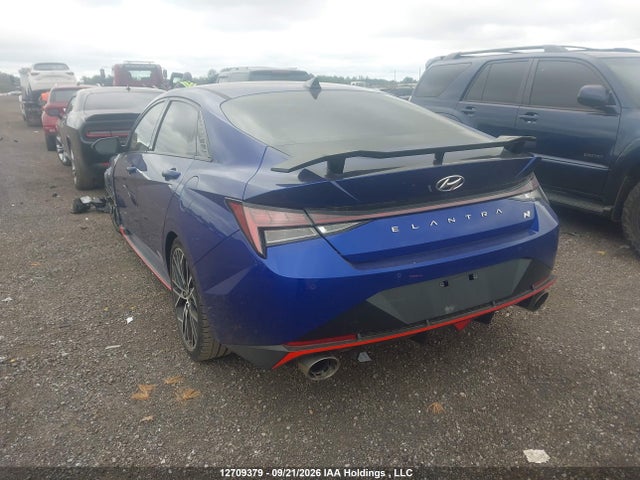 2023 Hyundai Elantra N მანქანა იყიდება აუქციონზე, vin: KMHLW4AK8PU017081, აუქციონის ნომერი: 12709379