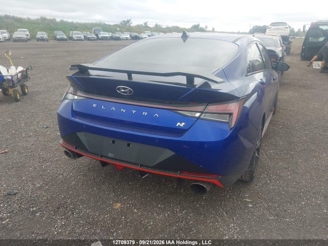 2023 Hyundai Elantra N მანქანა იყიდება აუქციონზე, vin: KMHLW4AK8PU017081, აუქციონის ნომერი: 12709379