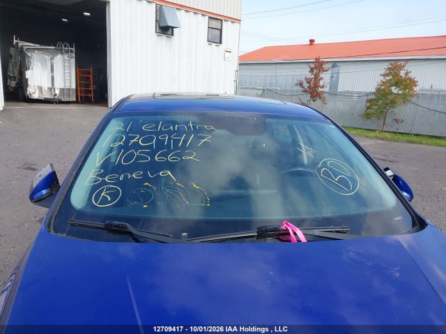 Продажа на аукционе авто 2021 Hyundai Elantra Preferred Ivt With Sun And Tech Package, vin: KMHLM4AG1MU105662, номер лота: 12709417