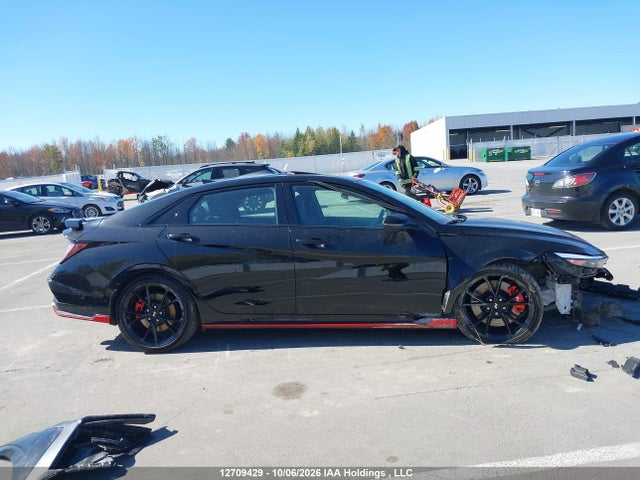 12709429 :رقم المزاد ، KMHLW4DK0SU033781 vin ، 2025 Hyundai Elantra N Dct مزاد بيع