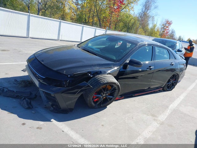 12709429 :رقم المزاد ، KMHLW4DK0SU033781 vin ، 2025 Hyundai Elantra N Dct مزاد بيع