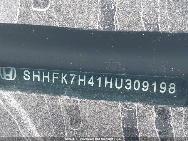 SHHFK7H41HU309198 Honda Civic Sport