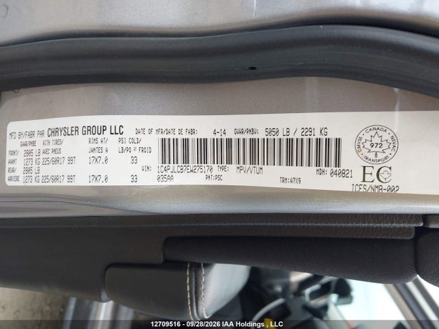 Jeep Cherokee North 2014 1C4PJLCB7EW275170 Image 9
