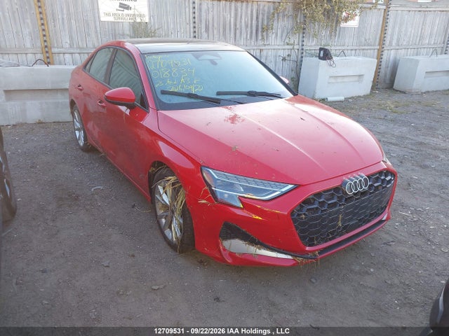 Auction sale of the 2026 Audi A3 Premium/premium Plus, vin: WAUGUCGY0TA018834, lot number: 12709531