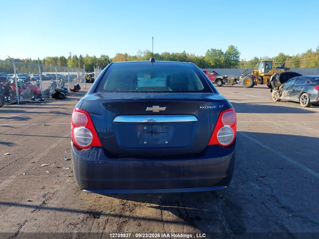 Aukcja sprzedaży 2016 Chevrolet Sonic Lt Auto, vin: 1G1JC5SH1G4178376, numer aukcji: 12709537