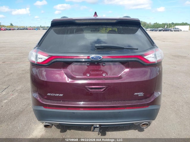 12709545 :رقم المزاد ، 2FMPK4J8XHBB53785 vin ، 2017 Ford Edge Sel مزاد بيع