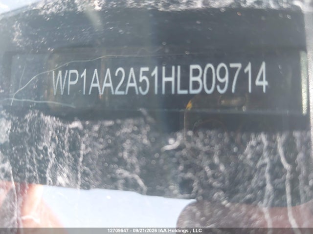 Продаж на аукціоні авто 2017 Porsche Macan, vin: WP1AA2A51HLB09714, номер лоту: 12709547
