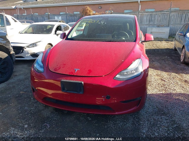 2021 Tesla Model Y Long Range მანქანა იყიდება აუქციონზე, vin: 5YJYGDEE6MF301910, აუქციონის ნომერი: 12709551