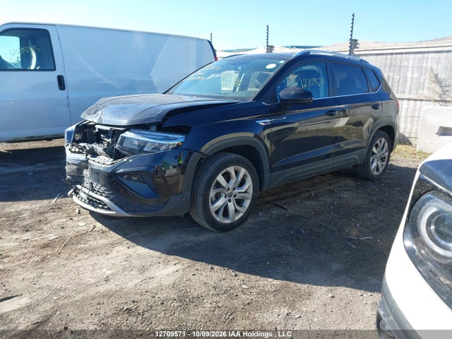 2022 Volkswagen Taos Comfortline მანქანა იყიდება აუქციონზე, vin: 3VVLX7B24NM085849, აუქციონის ნომერი: 12709571