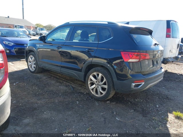 2022 Volkswagen Taos Comfortline მანქანა იყიდება აუქციონზე, vin: 3VVLX7B24NM085849, აუქციონის ნომერი: 12709571
