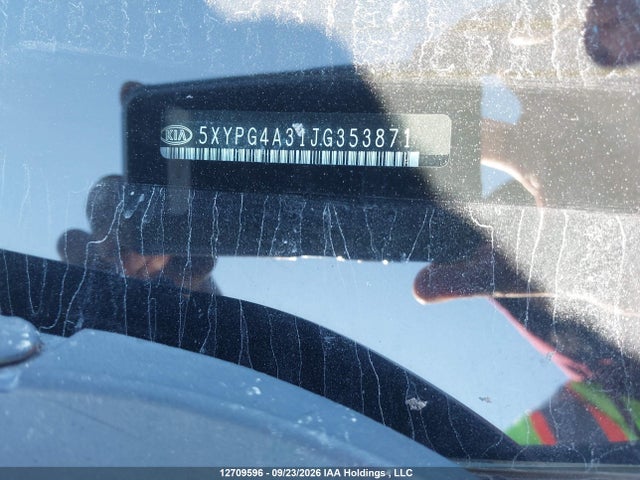 KIA Sorento 2.4l Lx 2018 5XYPG4A31JG353871 Image 19
