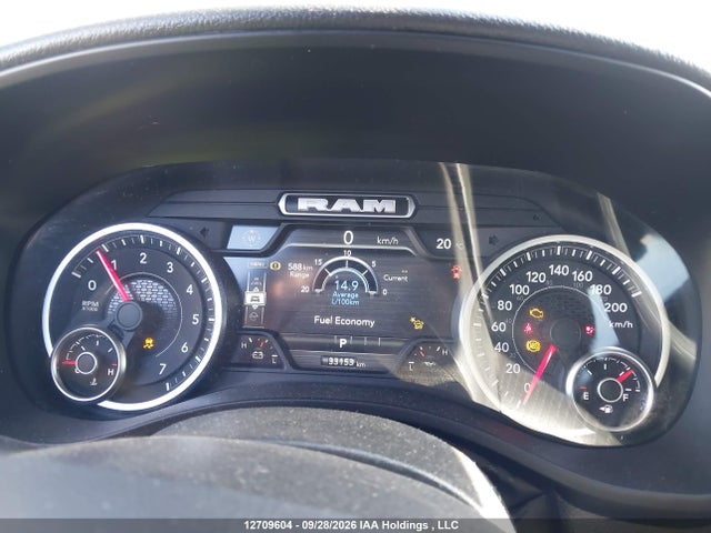 2025 Ram 1500 Warlock მანქანა იყიდება აუქციონზე, vin: 1C6SRFGP1SN692142, აუქციონის ნომერი: 12709604