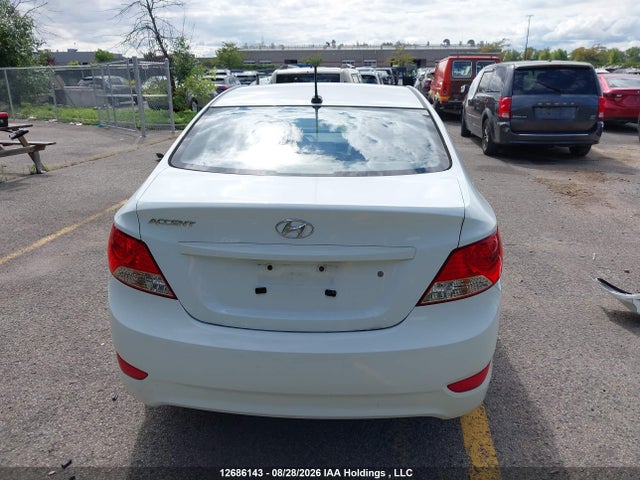 12686143 :رقم المزاد ، KMHCT4AE0DU294435 vin ، 2013 Hyundai Accent Gl مزاد بيع