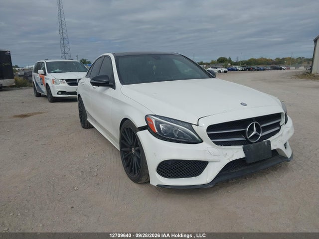 Продаж на аукціоні авто 2017 Mercedes-benz C 300 4matic, vin: 55SWF4KB1HU191499, номер лоту: 12709640