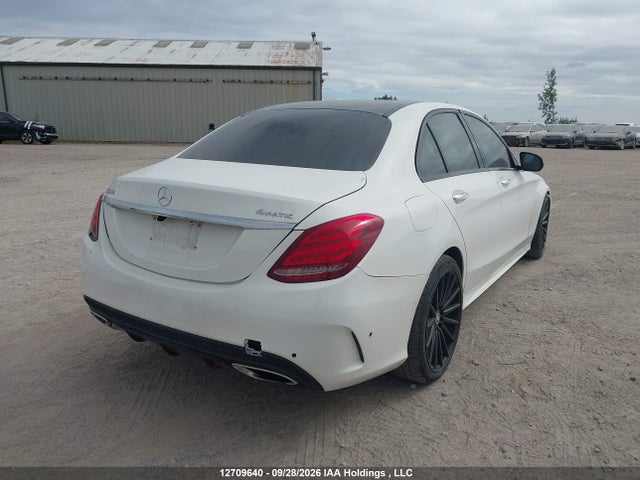 2017 Mercedes-benz C 300 4matic მანქანა იყიდება აუქციონზე, vin: 55SWF4KB1HU191499, აუქციონის ნომერი: 12709640
