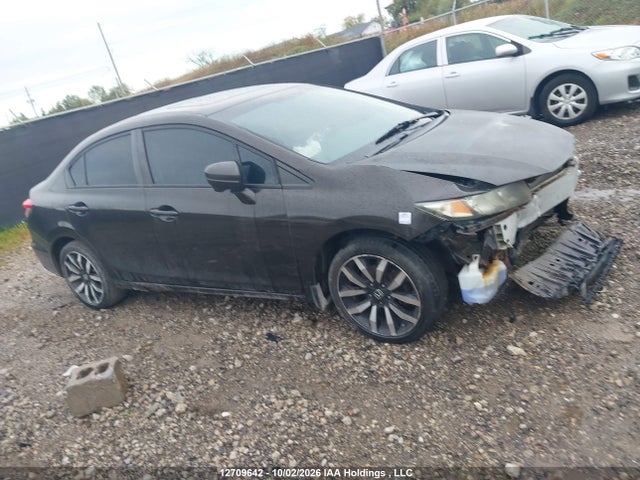 12709642 :رقم المزاد ، 2HGFB2F76EH019953 vin ، 2014 Honda Civic Touring مزاد بيع