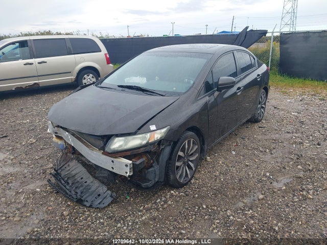 12709642 :رقم المزاد ، 2HGFB2F76EH019953 vin ، 2014 Honda Civic Touring مزاد بيع