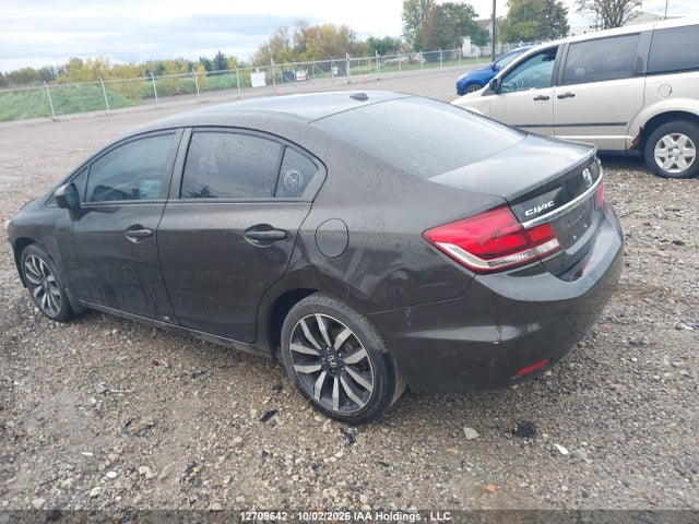 12709642 :رقم المزاد ، 2HGFB2F76EH019953 vin ، 2014 Honda Civic Touring مزاد بيع