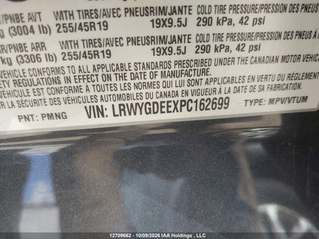Aukcja sprzedaży 2023 Tesla Model Y Long Range, vin: LRWYGDEEXPC162699, numer aukcji: 12709662