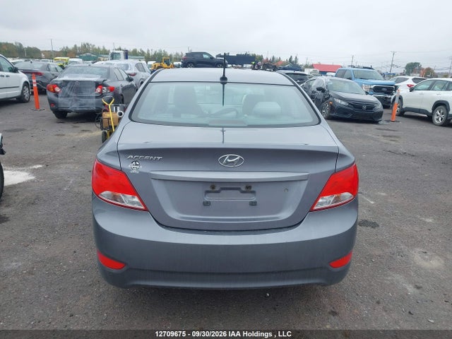 12709675 :رقم المزاد ، KMHCT4AE2GU140703 vin ، 2016 Hyundai Accent Gl مزاد بيع