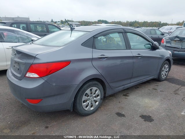 12709675 :رقم المزاد ، KMHCT4AE2GU140703 vin ، 2016 Hyundai Accent Gl مزاد بيع