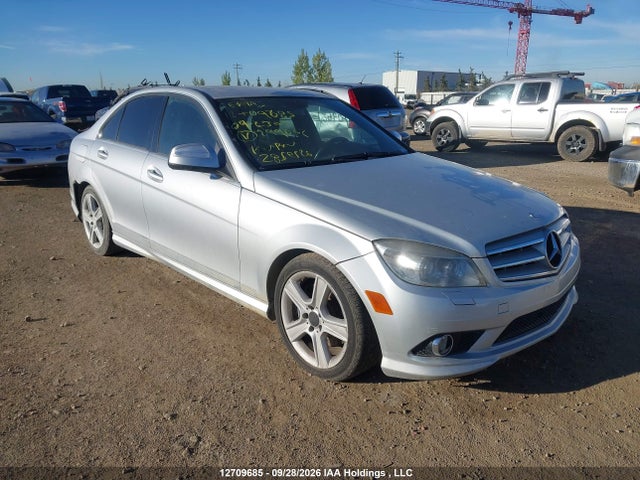 12709685 :رقم المزاد ، WDDGF81X29F299062 vin ، 2009 Mercedes-benz C 300 4matic مزاد بيع