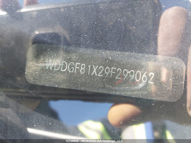 Aukcja sprzedaży 2009 Mercedes-benz C 300 4matic, vin: WDDGF81X29F299062, numer aukcji: 12709685