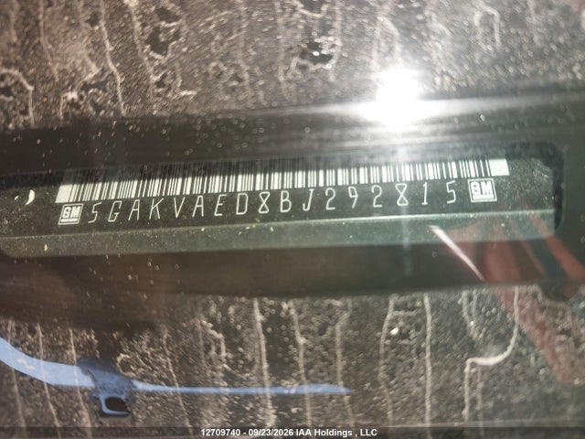 Aukcja sprzedaży 2011 Buick Enclave, vin: 5GAKVAED8BJ292815, numer aukcji: 12709740