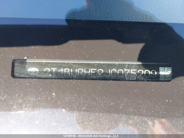 Toyota COROLLA SE 2018 2T1BURHE2JC075209 Image 19