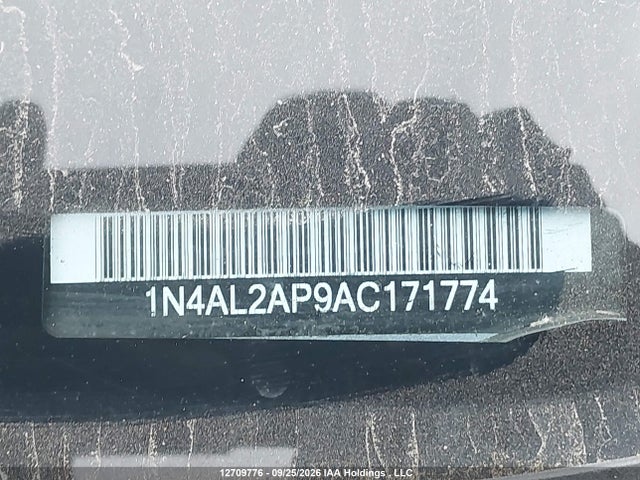 Aukcja sprzedaży 2010 Nissan Altima 2.5 S, vin: 1N4AL2AP9AC171774, numer aukcji: 12709776
