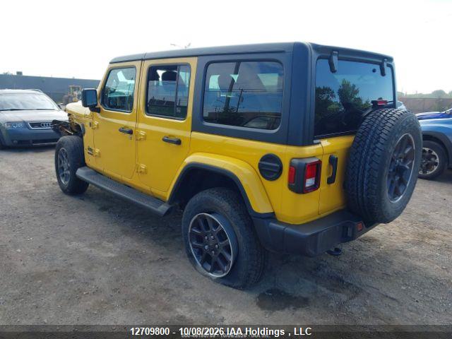 Продаж на аукціоні авто 2021 Jeep Wrangler Unlimited Sahara, vin: 1C4HJXEN2MW620249, номер лоту: 12709800