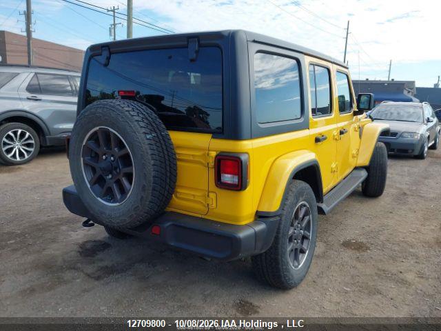 Продаж на аукціоні авто 2021 Jeep Wrangler Unlimited Sahara, vin: 1C4HJXEN2MW620249, номер лоту: 12709800