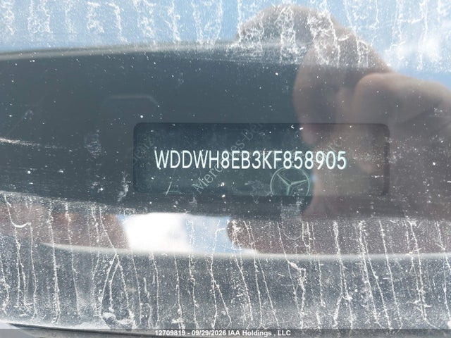 12709819 :رقم المزاد ، WDDWH8EB3KF858905 vin ، 2019 Mercedes-benz C 300 4matic مزاد بيع