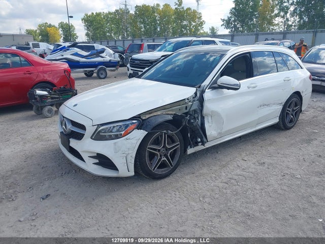 12709819 :رقم المزاد ، WDDWH8EB3KF858905 vin ، 2019 Mercedes-benz C 300 4matic مزاد بيع