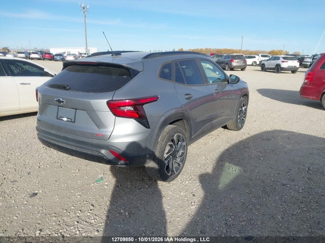12709850 :رقم المزاد ، KL77LJE20SC252917 vin ، 2025 Chevrolet Trax 2rs Fwd مزاد بيع