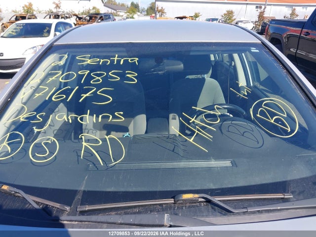 2012 Nissan Sentra 2.0 S მანქანა იყიდება აუქციონზე, vin: 3N1AB6AP9CL716175, აუქციონის ნომერი: 12709853
