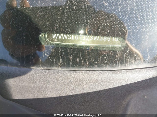 Aukcja sprzedaży 2003 Volkswagen Jetta Gls, vin: WVWSE61J23W385194, numer aukcji: 12709861