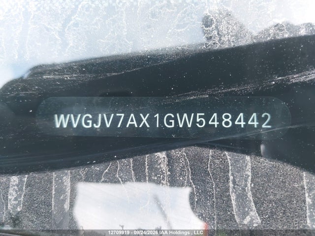 Aukcja sprzedaży 2016 Volkswagen Tiguan Comfort/high/r-line/sp Ed, vin: WVGJV7AX1GW548442, numer aukcji: 12709919