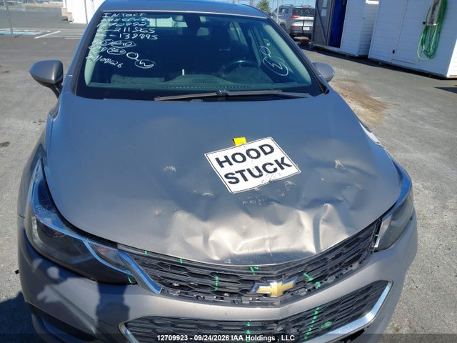 2018 Chevrolet Cruze Lt Auto მანქანა იყიდება აუქციონზე, vin: 1G1BE5SM5J7211865, აუქციონის ნომერი: 12709923