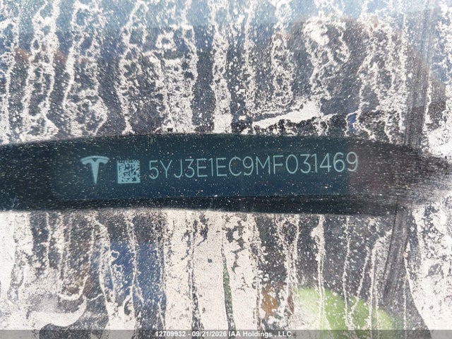 5YJ3E1EC9MF031469 Tesla Model 3 Performance