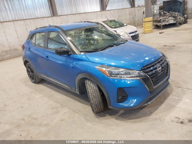 Продажа на аукционе авто 2022 Nissan Kicks Sr, vin: 3N1CP5DV1NL473253, номер лота: 12709937