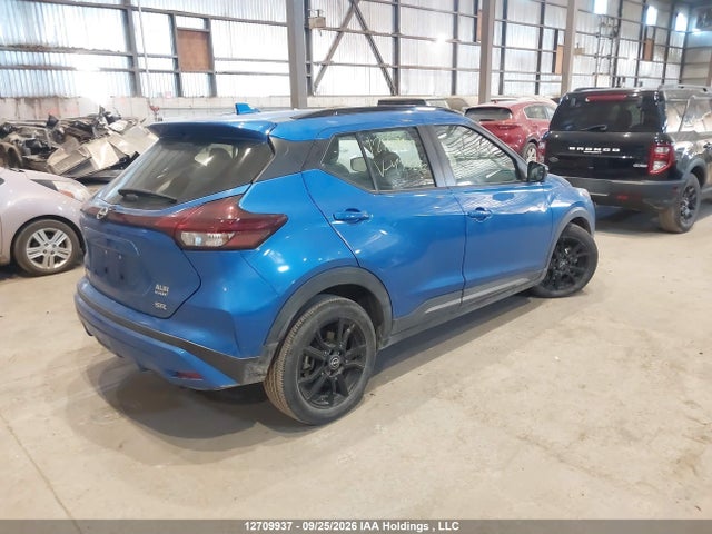 Продажа на аукционе авто 2022 Nissan Kicks Sr, vin: 3N1CP5DV1NL473253, номер лота: 12709937