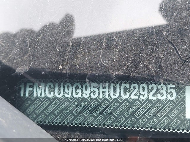 Продаж на аукціоні авто 2017 Ford Escape Se, vin: 1FMCU9G95HUC29235, номер лоту: 12709953