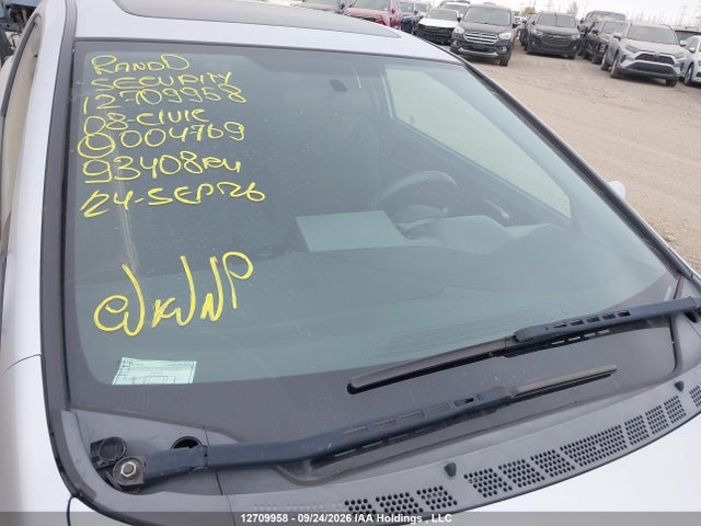 Aukcja sprzedaży 2008 Honda Civic Lx, vin: 2HGFG12688H004769, numer aukcji: 12709958