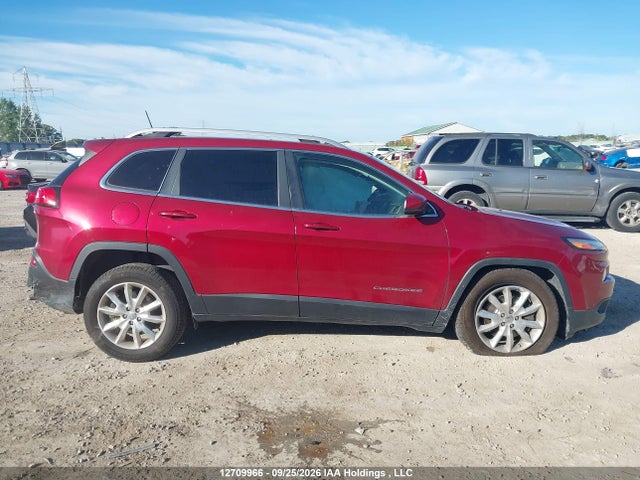 12709966 :رقم المزاد ، 1C4PJMDS0GW352629 vin ، 2016 Jeep Cherokee Limited مزاد بيع