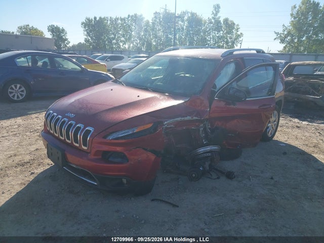 12709966 :رقم المزاد ، 1C4PJMDS0GW352629 vin ، 2016 Jeep Cherokee Limited مزاد بيع