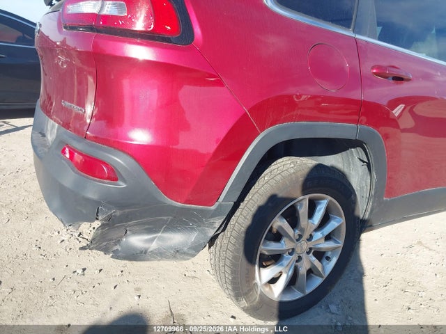 12709966 :رقم المزاد ، 1C4PJMDS0GW352629 vin ، 2016 Jeep Cherokee Limited مزاد بيع