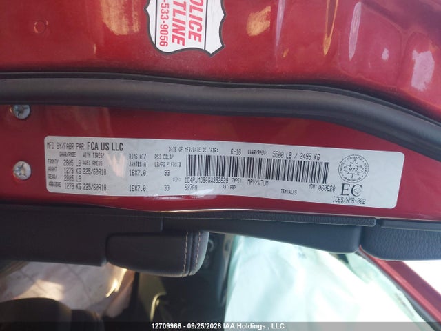 12709966 :رقم المزاد ، 1C4PJMDS0GW352629 vin ، 2016 Jeep Cherokee Limited مزاد بيع