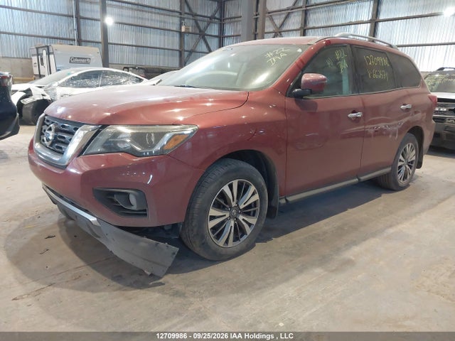12709986 :رقم المزاد ، 5N1DR2MM0HC662571 vin ، 2017 Nissan Pathfinder مزاد بيع